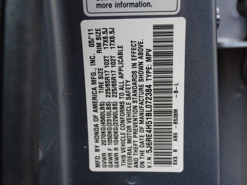 Used 2011 Honda CR-V EX image 24