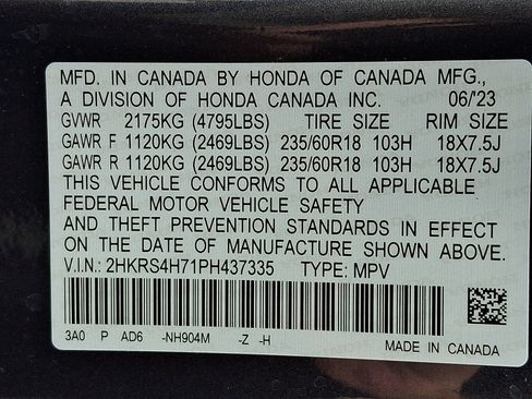 Certified 2023 Honda CR-V EX-L image 29