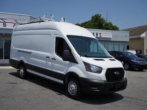 Used 2023 Ford Transit 350 148 High Roof Extended w/ Fleet Safety Package RWD image 8