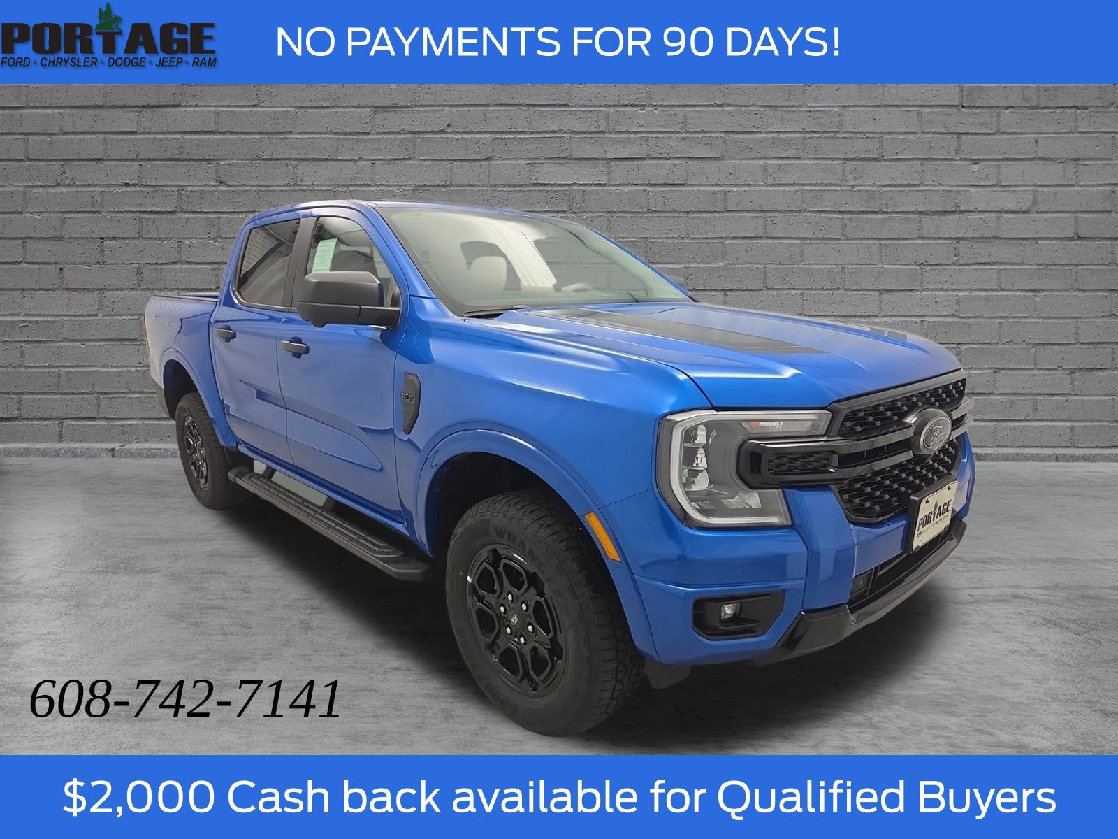 New 2026 Ford Ranger XLT AWD/4WD image 1