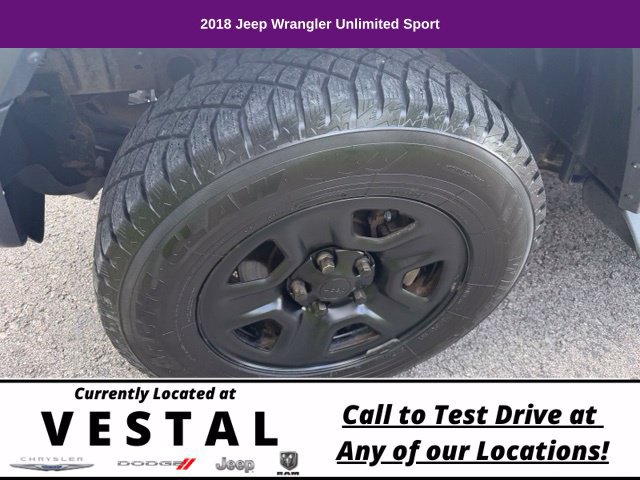 Used 2018 Jeep Wrangler Unlimited Sport AWD/4WD image 9