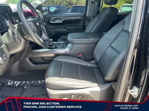 Used 2023 Chevrolet Silverado 1500 LTZ w/ LPO, Dark Essentials Package RWD image 9