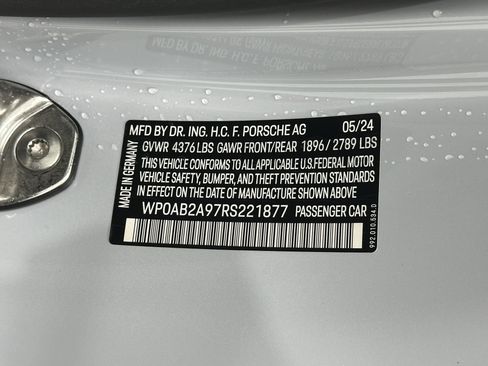 Certified 2024 Porsche 911 Carrera 4 GTS image 60