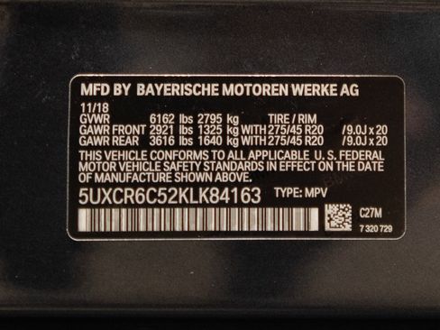 Used 2019 BMW X5 xDrive40i w/ Convenience Package image 20