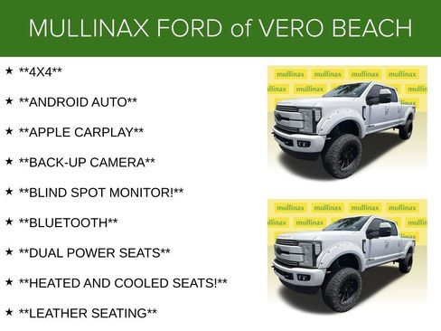 Used 2017 Ford F250 Lariat w/ Lariat Ultimate Package AWD/4WD image 6