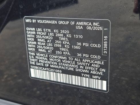 New 2026 Volkswagen Atlas Cross Sport SEL AWD/4WD image 20
