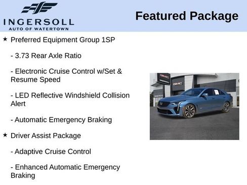 Used 2024 Cadillac CT4 V Blackwing w/ Driver Assist Package image 15