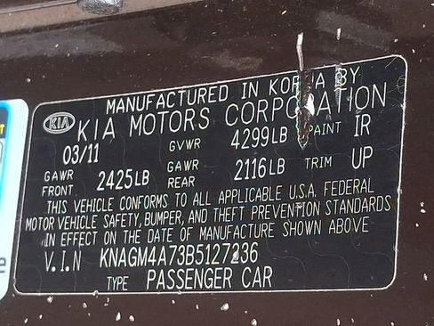 Used 2011 Kia Optima LX w/ Convenience Pkg image 26