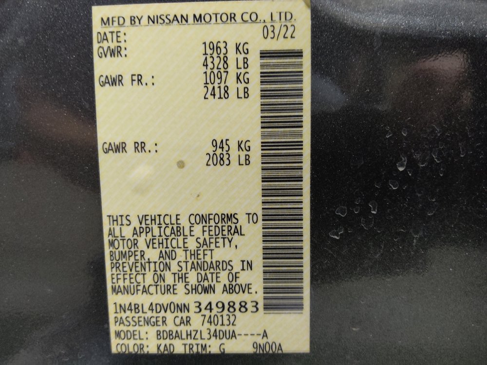 Used 2022 Nissan Altima 2.5 SV FWD image 33