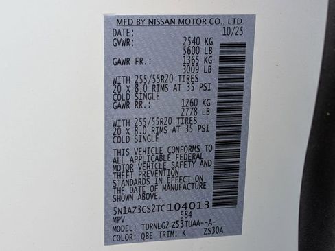 New 2026 Nissan Murano SL w/ Comfort Package image 37