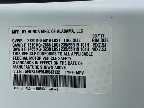 Used 2018 Honda Odyssey Elite image 39