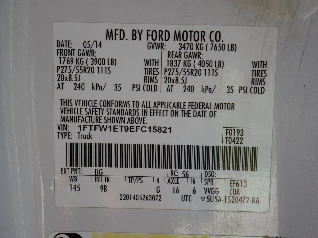 Used 2014 Ford F150 Platinum AWD/4WD image 71