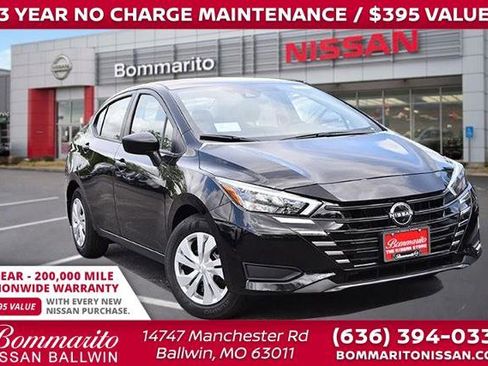 New 2025 Nissan Versa S w/ Trunk Package image 1