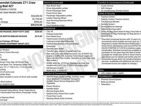 Used 2018 Chevrolet Colorado Z71 image 6