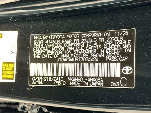 New 2026 Toyota Prius XLE FWD image 26