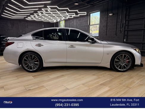 Used 2018 INFINITI Q50 Red Sport 400 w/ Proactive Package AWD/4WD image 10