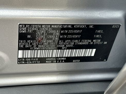 Used 2023 Toyota RAV4 XLE w/ Convenience Package AWD/4WD image 34