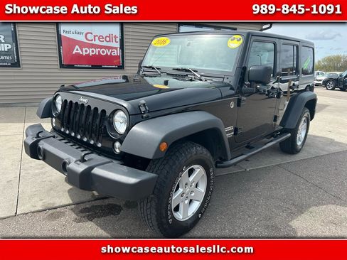 Used 2016 Jeep Wrangler Unlimited Sport w/ Quick Order Package 24S image 1