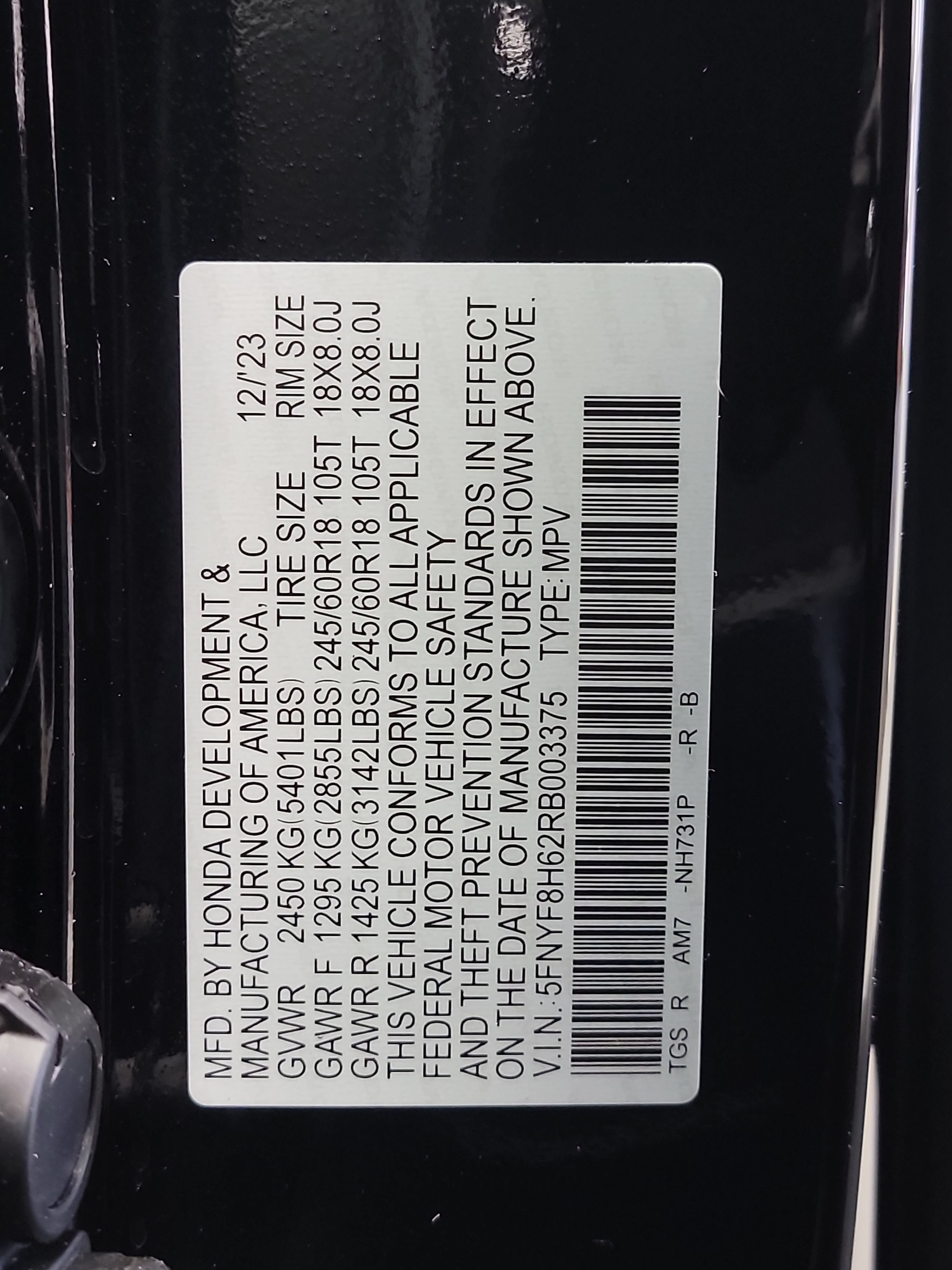 Used 2024 Honda Passport TrailSport image 33