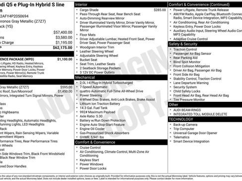 Used 2023 Audi Q5 e Premium w/ Convenience Package image 7