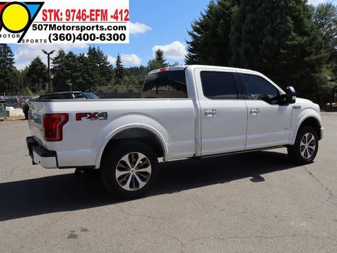 Used 2015 Ford F150 Platinum w/ Equipment Group 701A Luxury AWD/4WD image 9