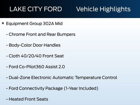 New 2026 Ford F150 XLT w/ Equipment Group 302A MID image 6