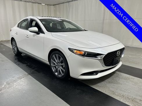 Certified 2025 MAZDA MAZDA3 s FWD image 1