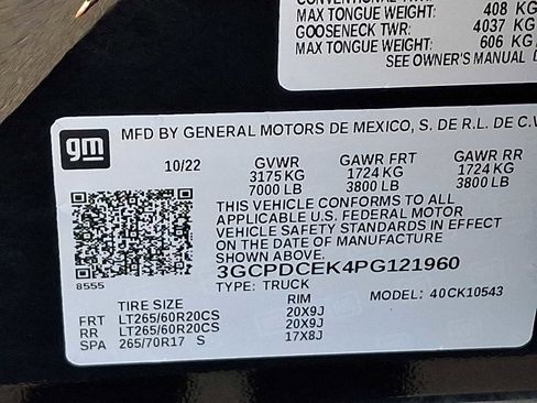 Used 2023 Chevrolet Silverado 1500 Custom Trail Boss image 26