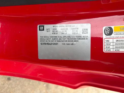 Used 2018 Chevrolet Camaro LT w/ RS Package image 37