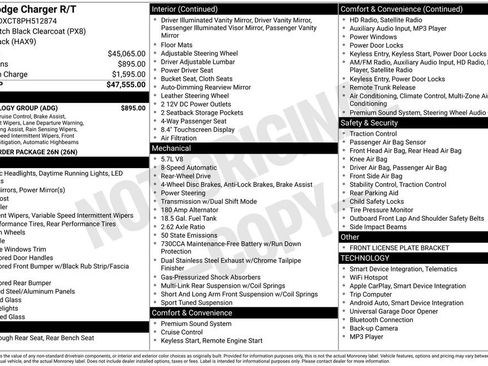 Used 2023 Dodge Charger R/T w/ Technology Group image 29