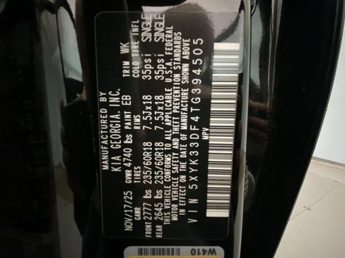 Used 2026 Kia Sportage EX FWD image 27