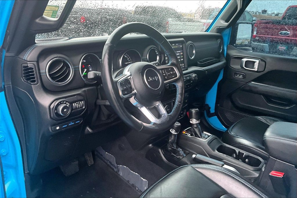 Used 2021 Jeep Wrangler Unlimited Rubicon 4xe w/ Steel Bumper Group AWD/4WD image 14