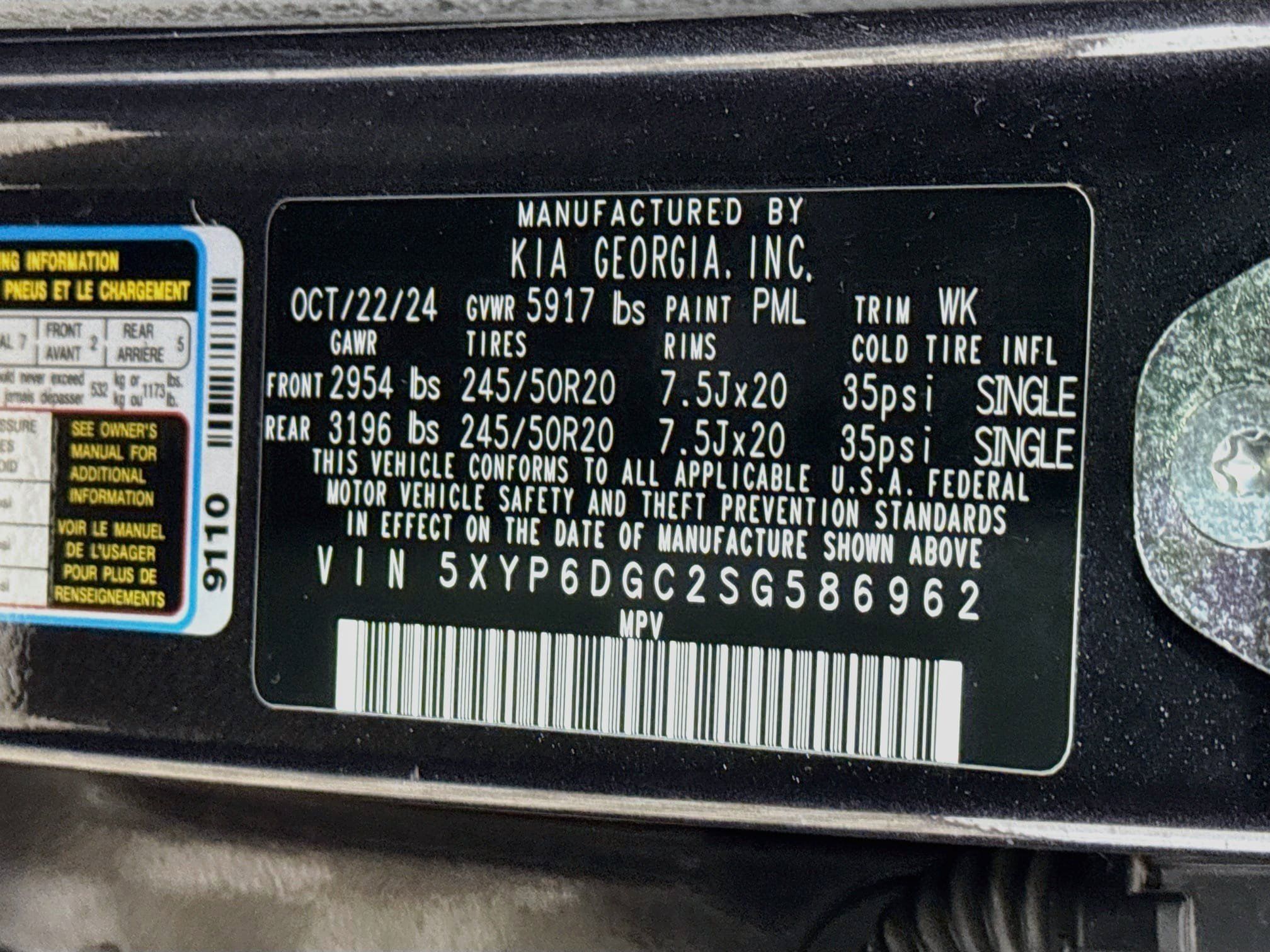 Used 2025 Kia Telluride S AWD/4WD image 31
