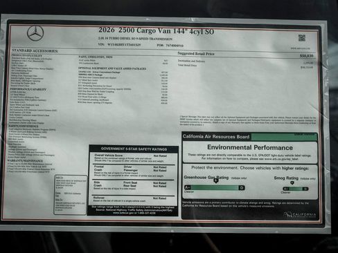 Used 2026 Mercedes-Benz Sprinter 2500 image 23