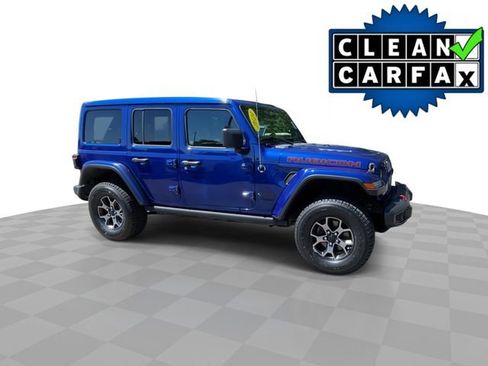 Used 2019 Jeep Wrangler Unlimited Rubicon w/ Uconnect 4C Nav & Sound Group AWD/4WD image 2