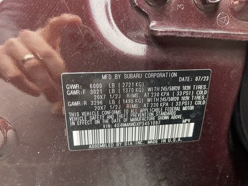 Used 2023 Subaru Ascent Touring image 35