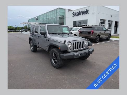 Used 2017 Jeep Wrangler Unlimited Sport w/ Quick Order Package 24S AWD/4WD image 1