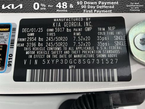 New 2025 Kia Telluride EX image 48