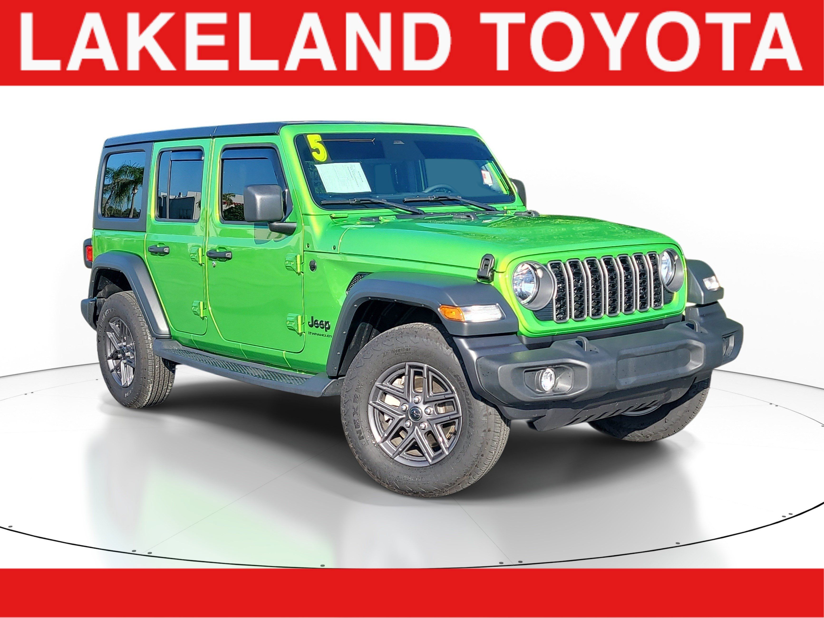 Used 2025 Jeep Wrangler Unlimited Sport AWD/4WD image 1