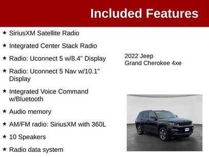Used 2022 Jeep Grand Cherokee Limited 4xe w/ Luxury Tech Group II