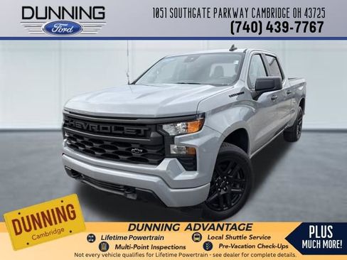 Used 2024 Chevrolet Silverado 1500 Custom w/ LPO, Dark Essentials Package image 1