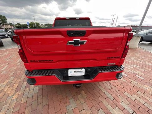 Used 2024 Chevrolet Silverado 1500 Custom w/ Turbomax Blackout Package AWD/4WD image 31