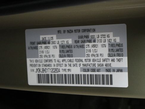 New 2026 MAZDA CX-70 3.3 Turbo w/ Preferred Package image 38