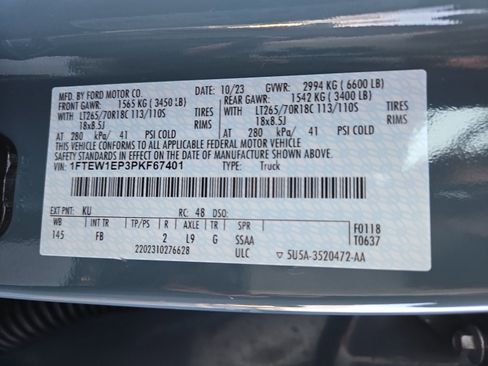 Used 2023 Ford F150 XLT w/ Equipment Group 302A High image 26