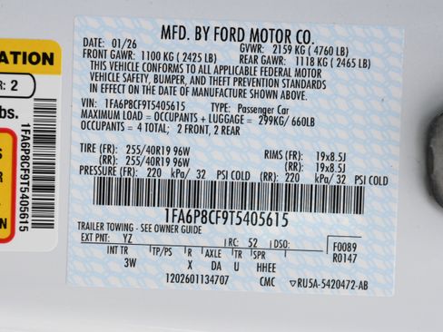 New 2026 Ford Mustang GT Premium RWD image 13