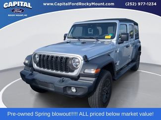 Used 2024 Jeep Wrangler Unlimited Sport AWD/4WD video 1