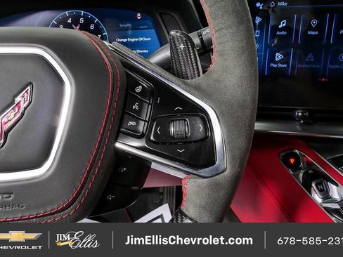 Used 2024 Chevrolet Corvette Z06 w/ Chrome Exterior Badge Package RWD image 11