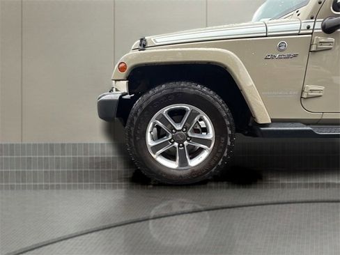 Certified 2017 Jeep Wrangler Unlimited Sahara w/ Quick Order Package 24E Chief image 47