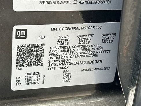 Used 2021 Chevrolet Silverado 1500 LT image 35