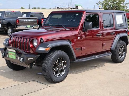 Used 2021 Jeep Wrangler Unlimited Sport AWD/4WD image 3